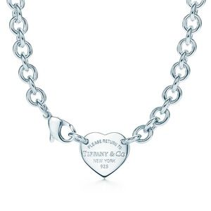 Tiffany Heart Tag Choker